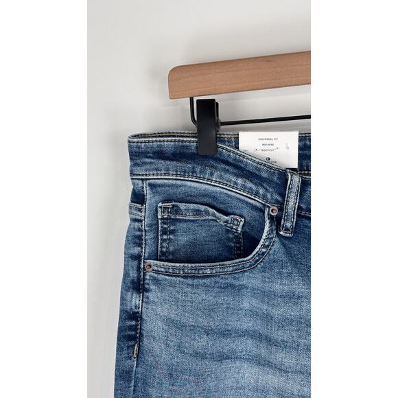 BKE Womens Payton Bootcut Stretch Jeans Mid Rise Size 31 x 30 Short New Denim - Picture 5 of 10